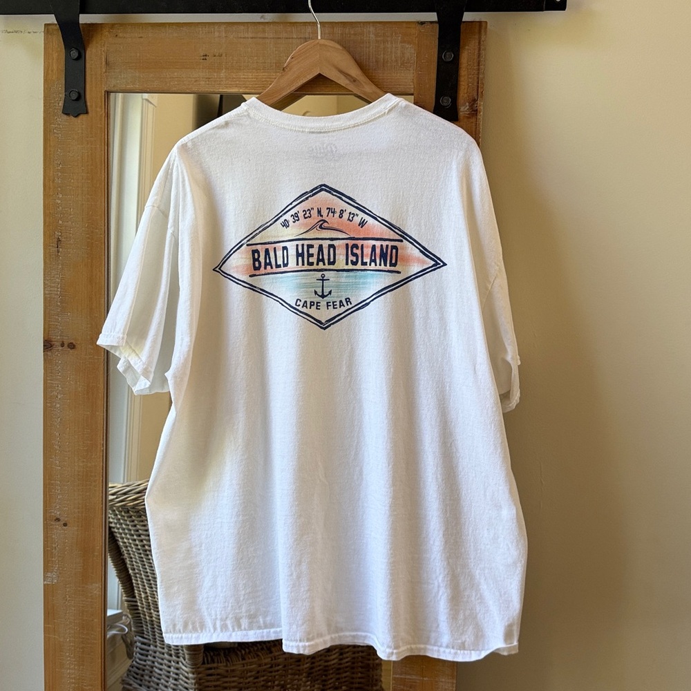 Blue 84 Bald Head Island Tee Shirt Size XXL